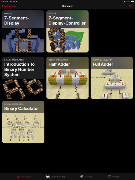 iRedstone iPad screenshot 6 - Education app