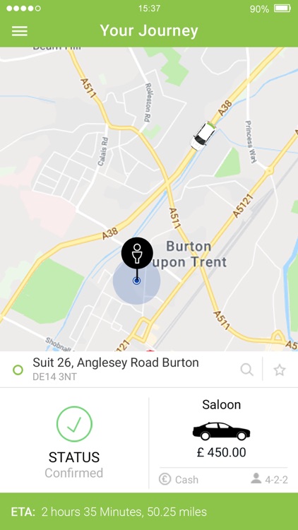 Let's Go Green Cabs screenshot-3