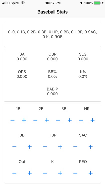 Simple Baseball Stats