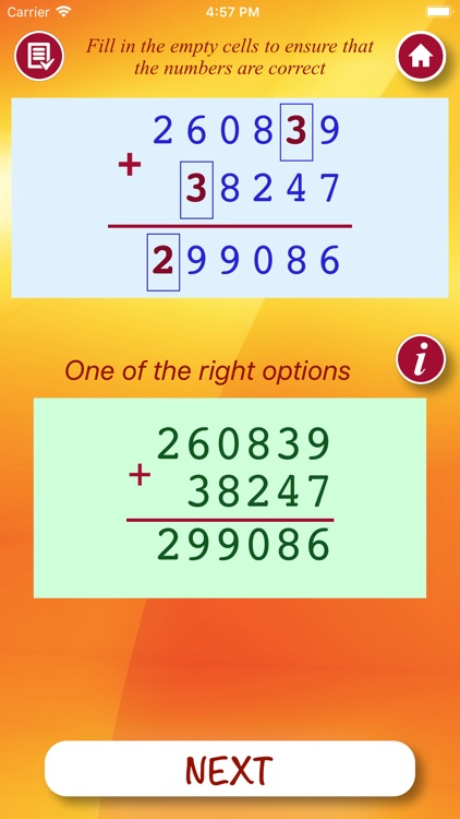 Actions with large numbers screenshot-3