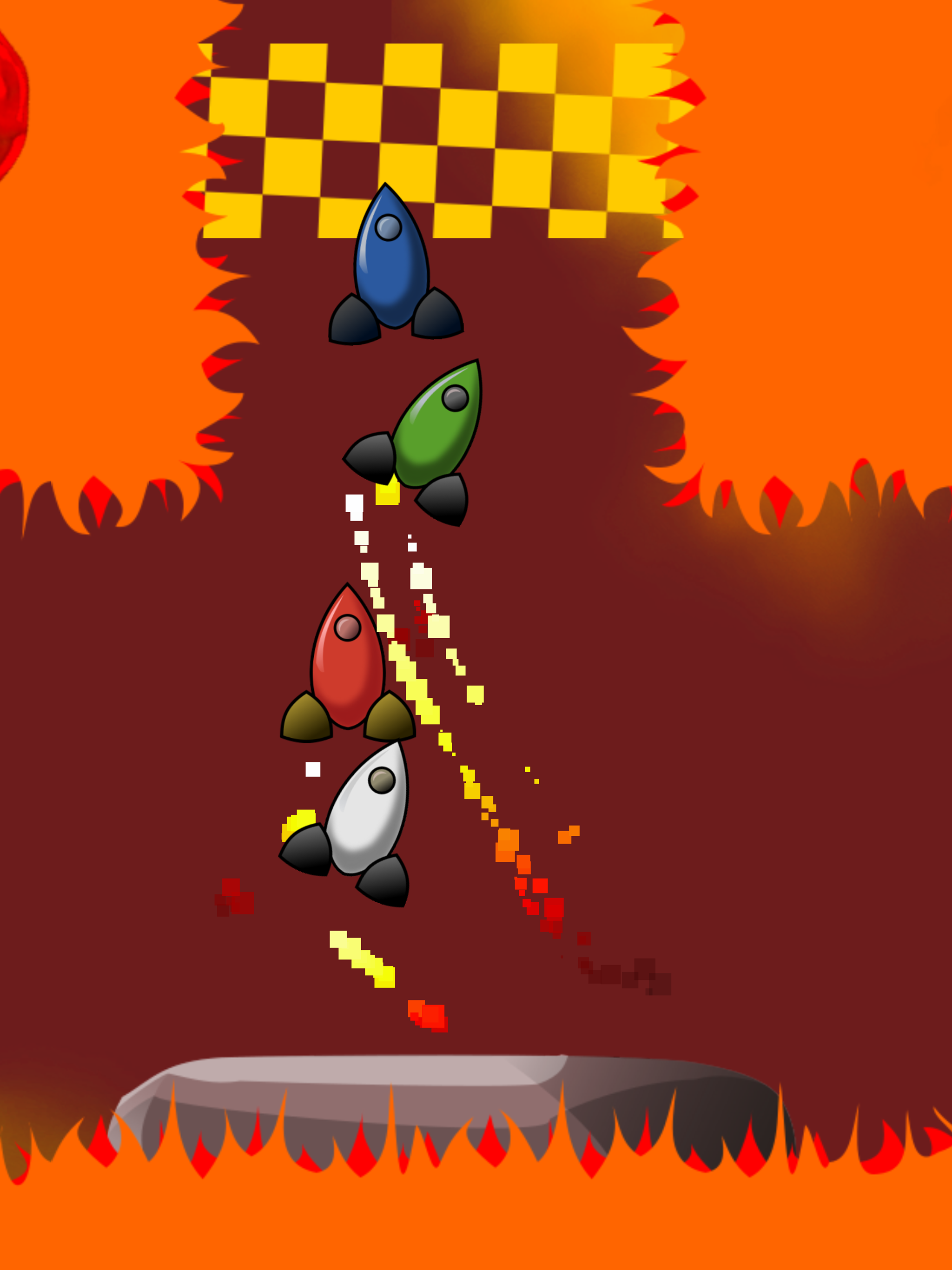Rubber Rocket Racer screenshot 12