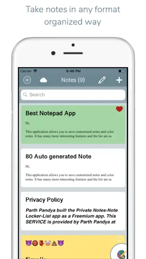 Notepad - An Organised Notes screenshot 1