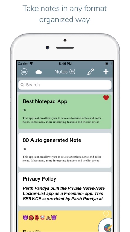 Notepad - An Organised Notes