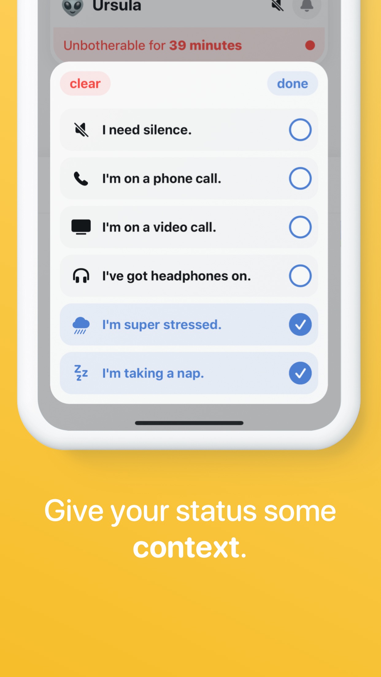 Screenshot do app Oh Bother
