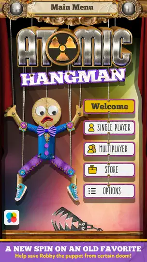 Atomic Hangman iPhone Ekran Görüntüsü 1