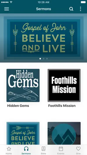 Foothills Church Stayton screenshot 2