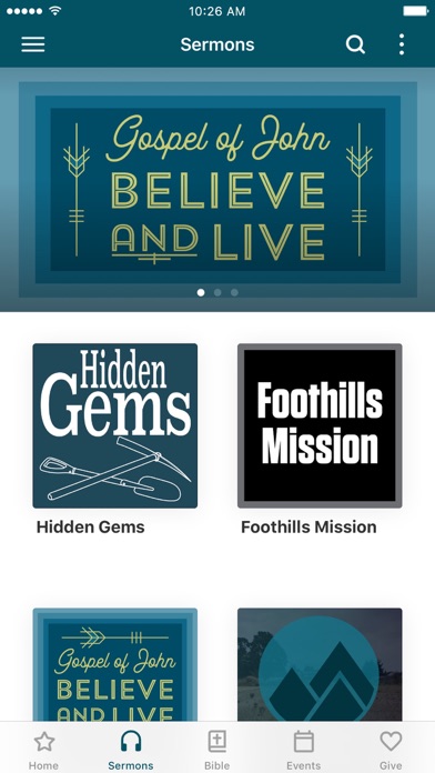 Foothills Church Stayton Screenshot