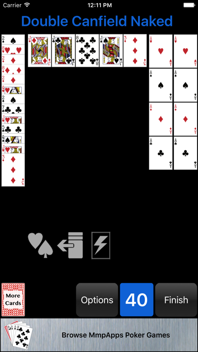 Double Canfield Solitaire Screenshot