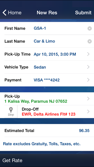 How to cancel & delete GSA-1 Car & Limo from iphone & ipad 2