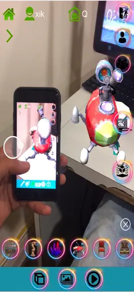 Game screenshot Imerference Augmented Reality apk