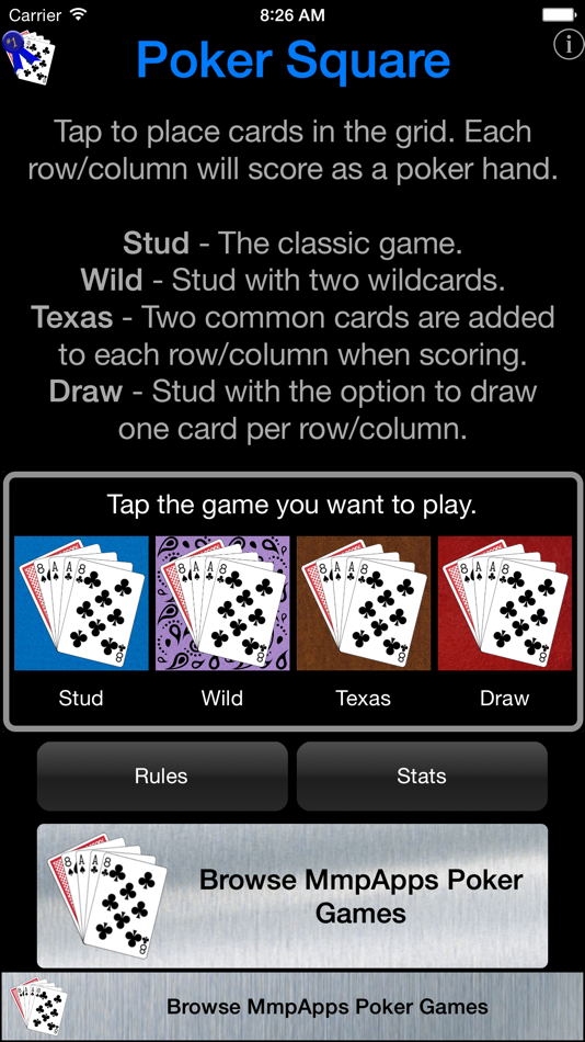 Poker Square - Solitaire - 2.6 - (iOS)