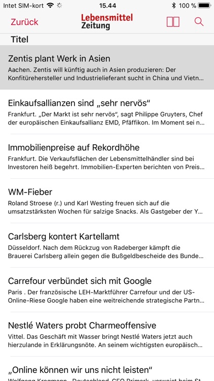Lebensmittel Zeitung screenshot-4