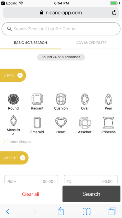 EZcalc Diamonds Screenshot 3