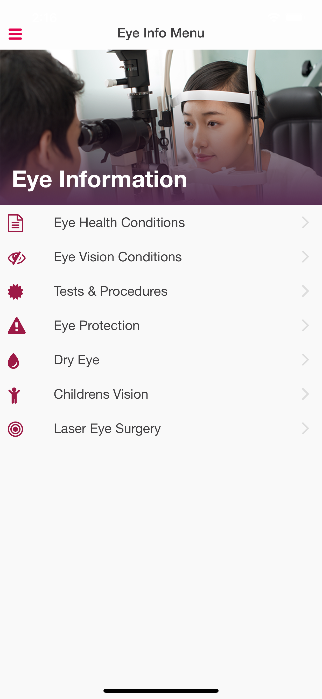 HCF Eyecare App screenshot 5