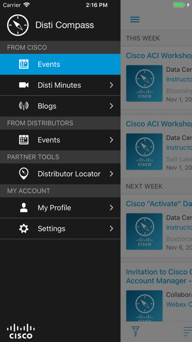 Screenshot #1 pour Cisco Disti Compass