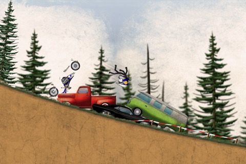 Stickman Downhill - Motocrossのおすすめ画像3