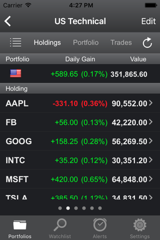 Portfolio Trader Lite - Stocks screenshot 4