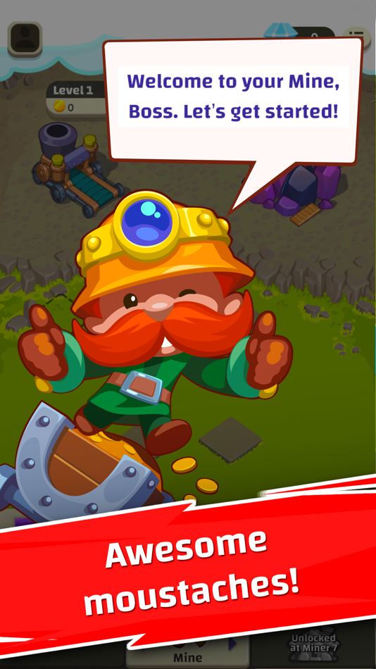 #6. Merge Miners: Idle Tycoon (iOS) Podle: Tatem Games Ltd