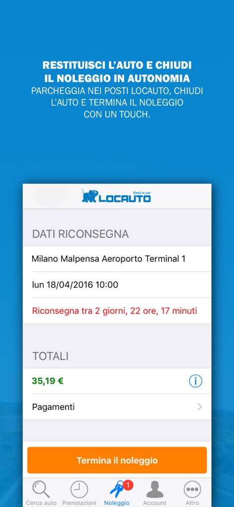 Locauto Rent - App de Viajes | MWM