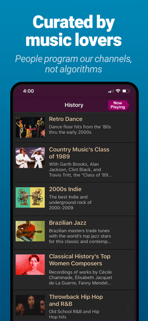 AccuRadio: Curated Music Radio(圖2)-速報App