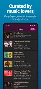 AccuRadio: Curated Music Radio screenshot #2 for iPhone
