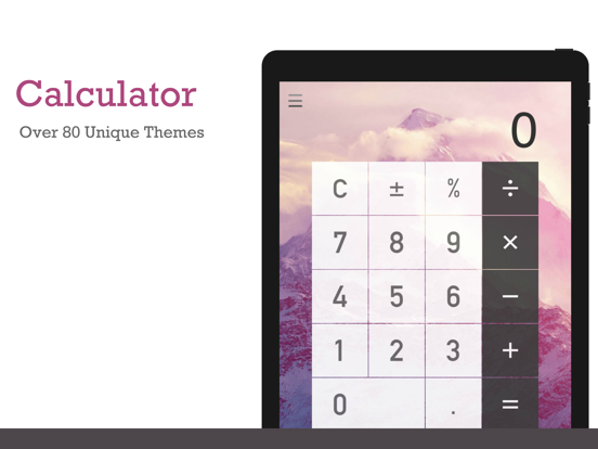 Calculator iPad app afbeelding 6