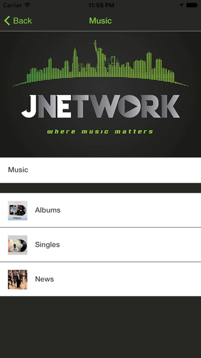 The JE Network iPhone screenshot 4 - Entertainment app