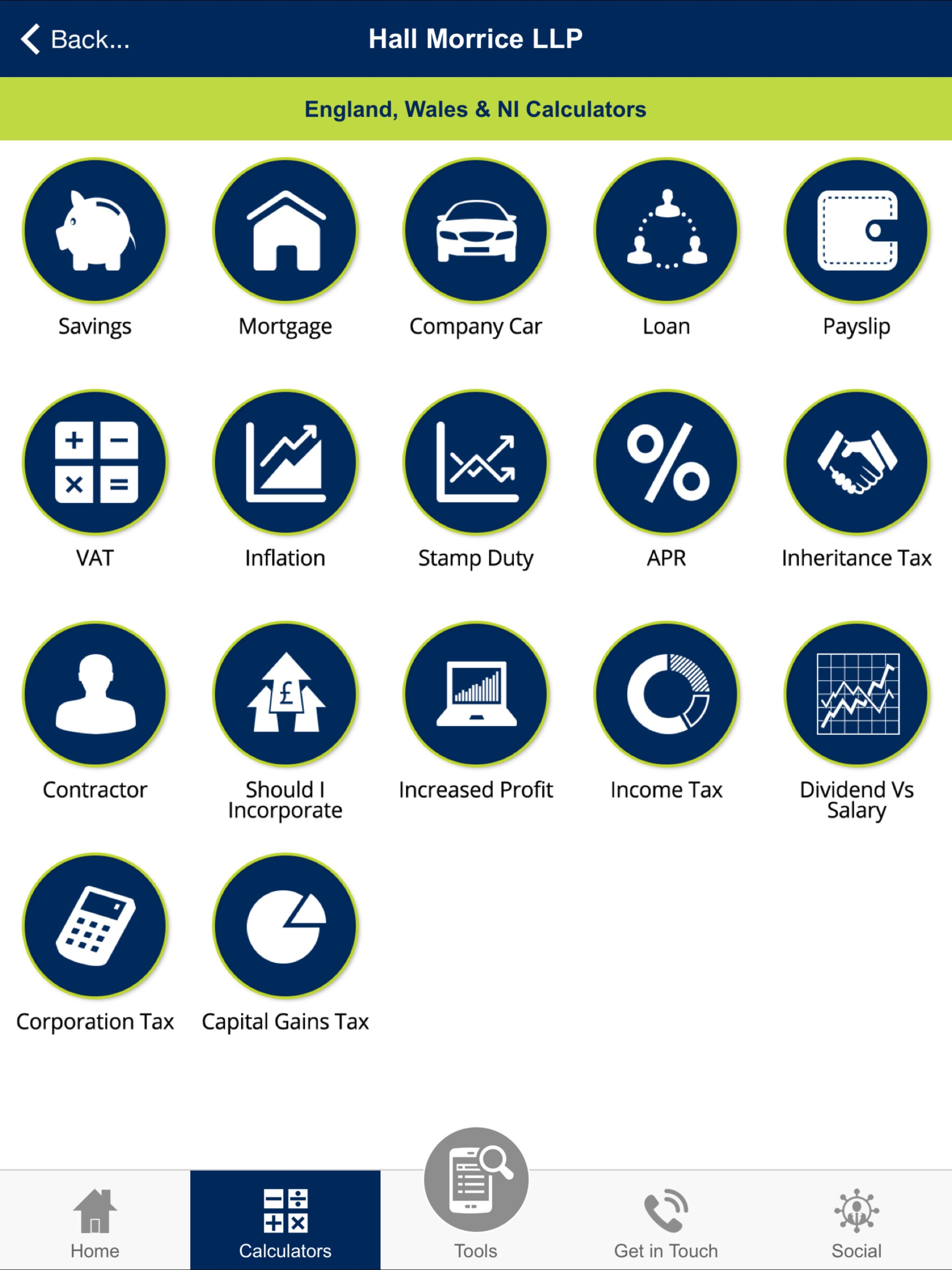 Hall Morrice LLP screenshot 7