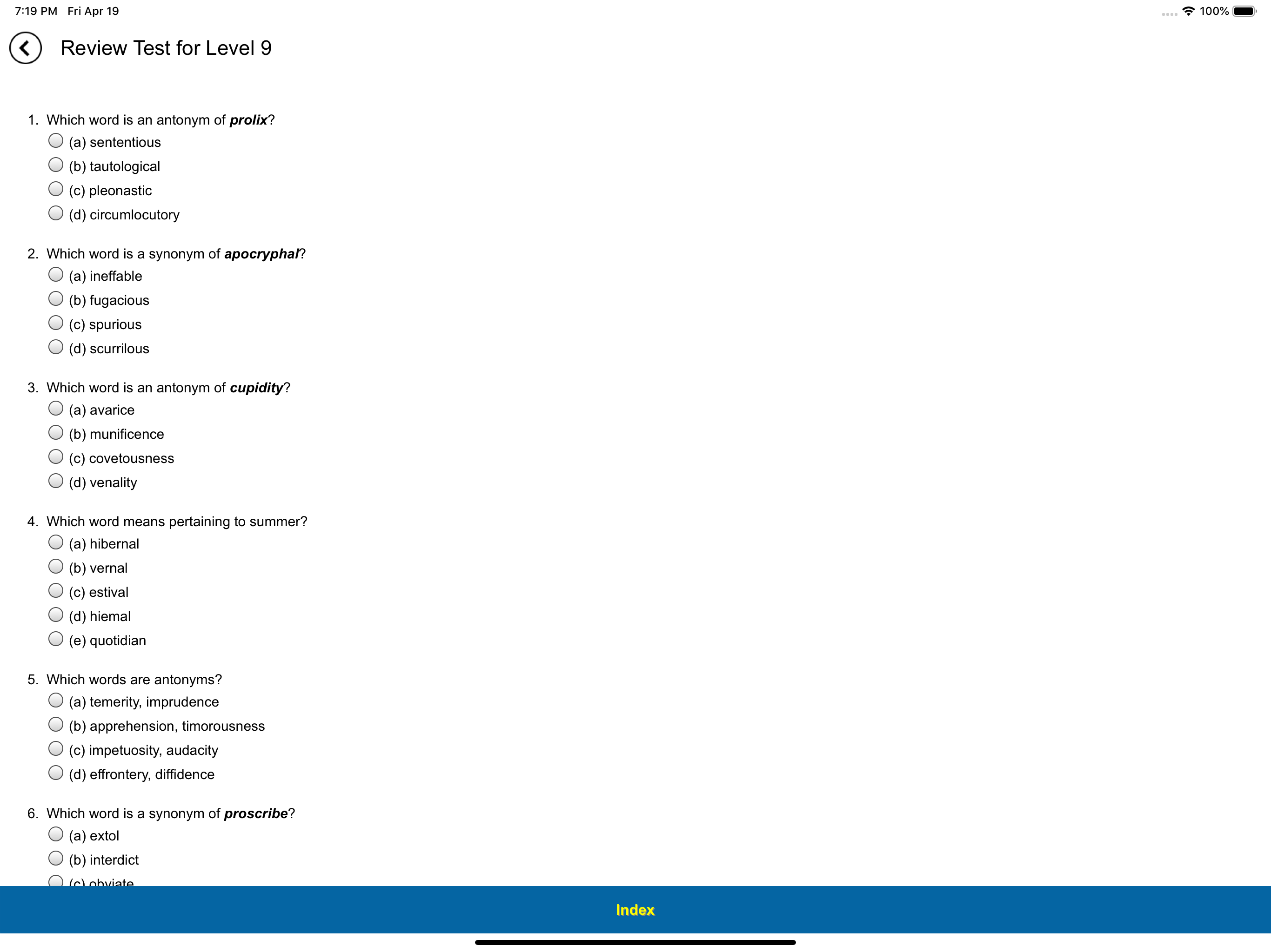 Verbal Advantage - Level 9