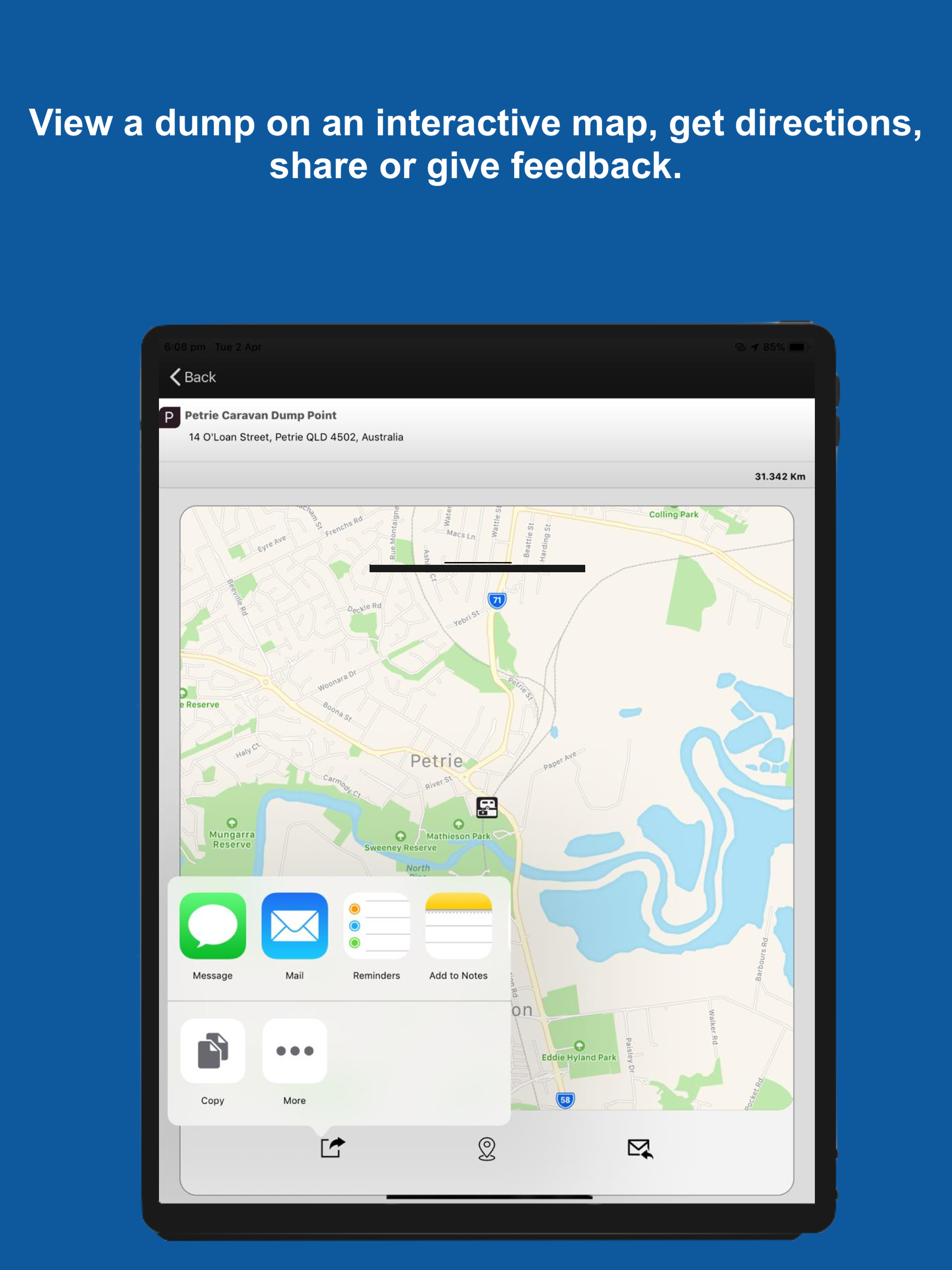 Dump Point Finder  AUS screenshot 9