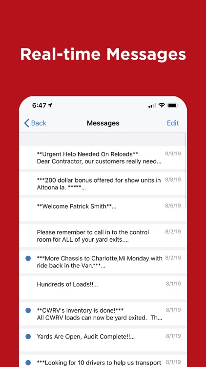 Horizon Transport Mobile screenshot-5