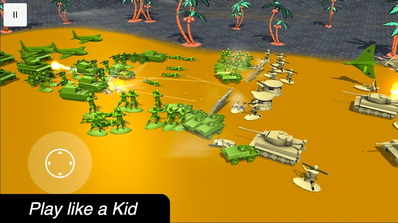 Army Men Battle Simulator screenshot 1