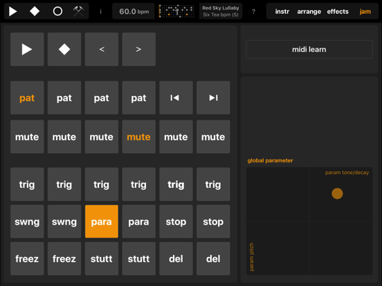 Elastic Drums iPad app afbeelding 4