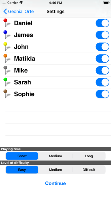 Screenshot #8 for Geonial Orte