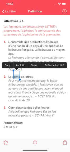 Game screenshot French Dictionary Le Littré hack