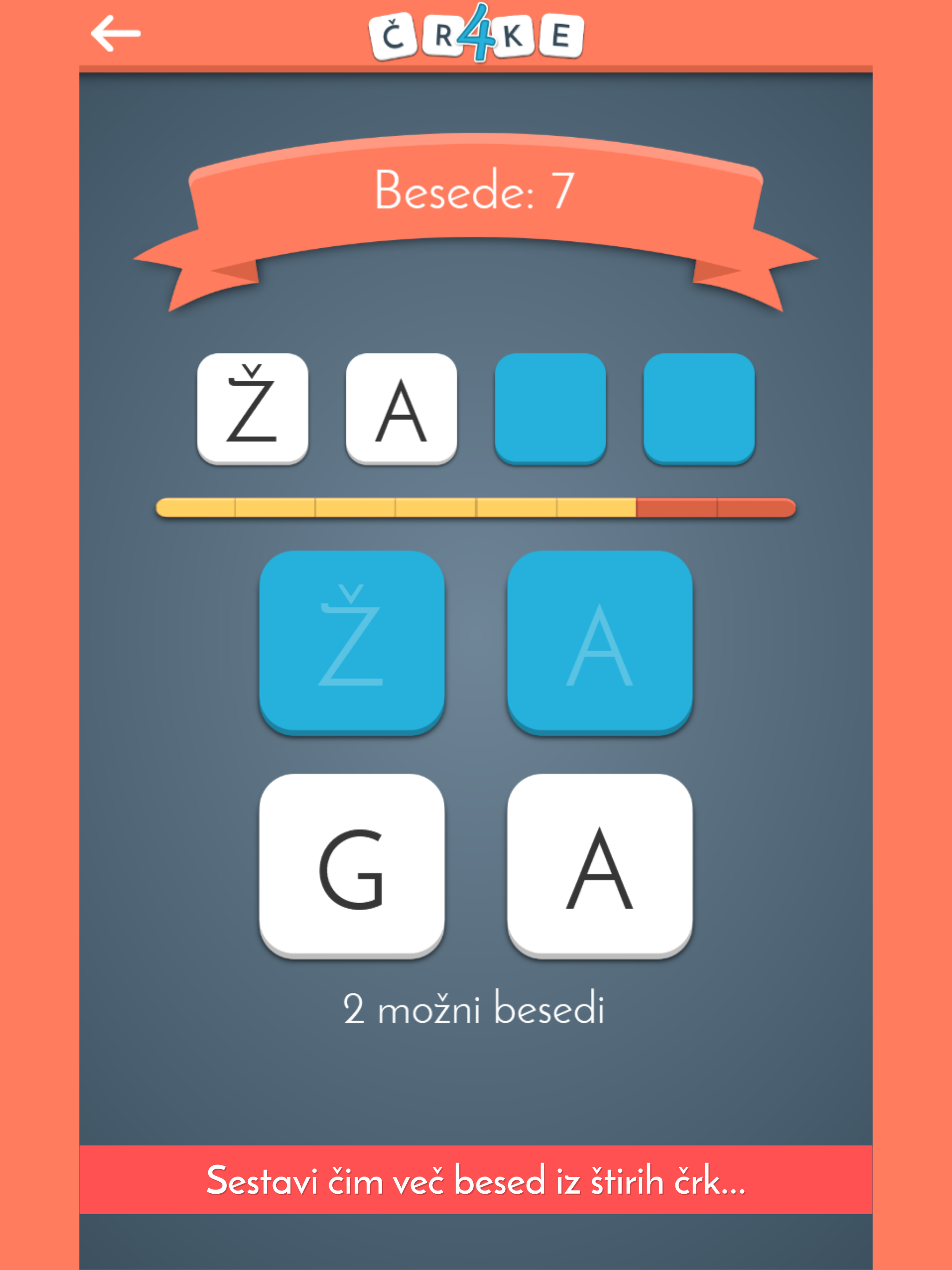 4 Letters - Find & Make Words! screenshot 5