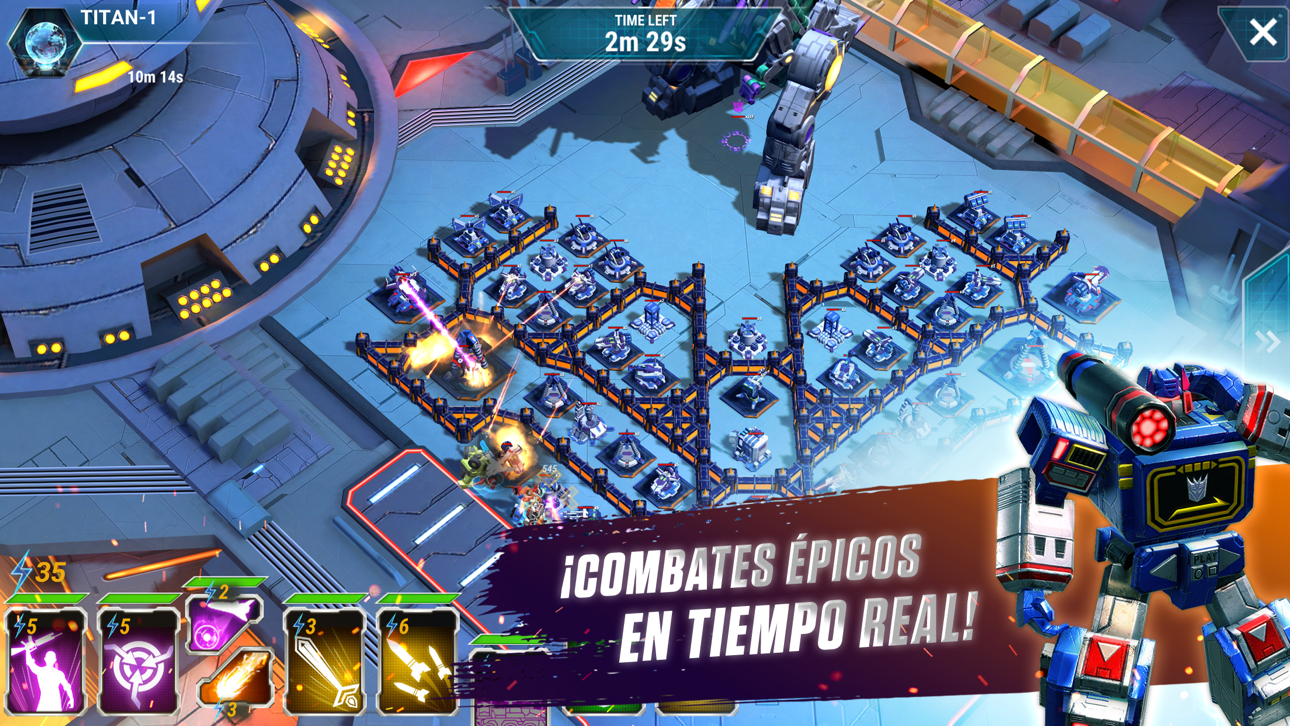 Transformers: Earth Wars iOS Mod IPA screenshot 2 - iOS game interface