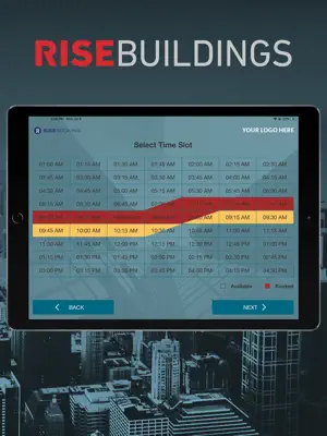 Rise Booking screenshot 2