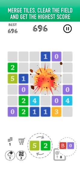Game screenshot Bondo - Domino & Number Merge apk