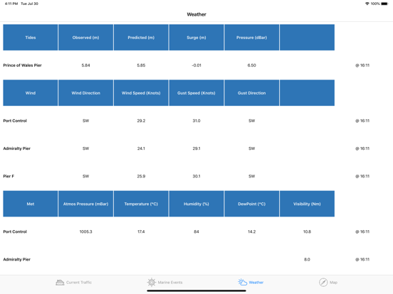 Screenshot #6 pour PoD Port Information