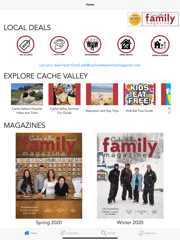 Screenshot #4 pour Cache Valley Family Magazine