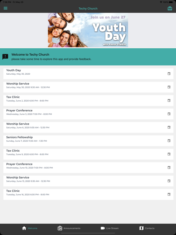 Screenshot #4 pour Techy Church