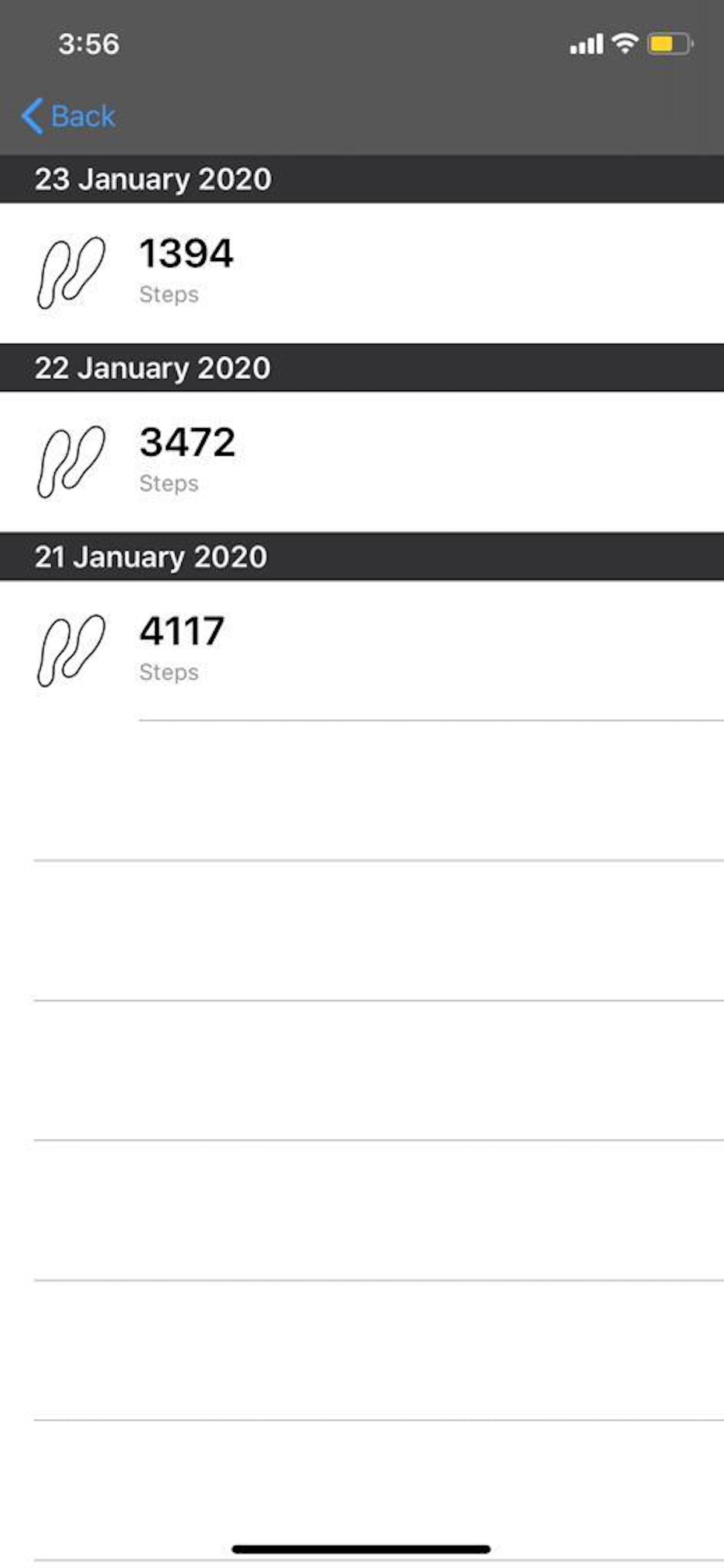 EBAW Wellness Personal Tracker screenshot 3