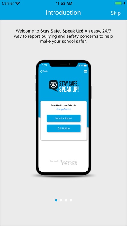 Stay Safe. Speak Up!