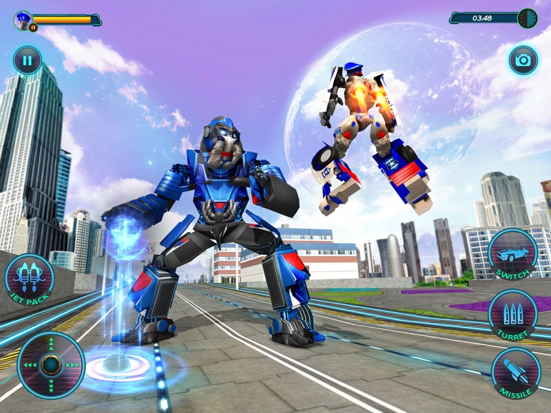 Cops Robot Battle screenshot 8