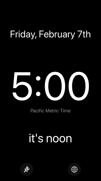 The Metric Clock screenshot 2