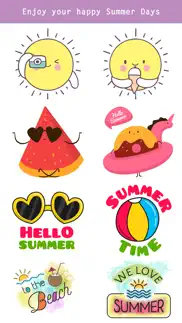 How to cancel & delete summer & vacation cute sticker 2