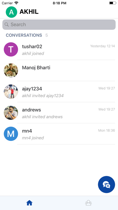 Screenshot #3 pour Rapid Chat - Secure Chatting