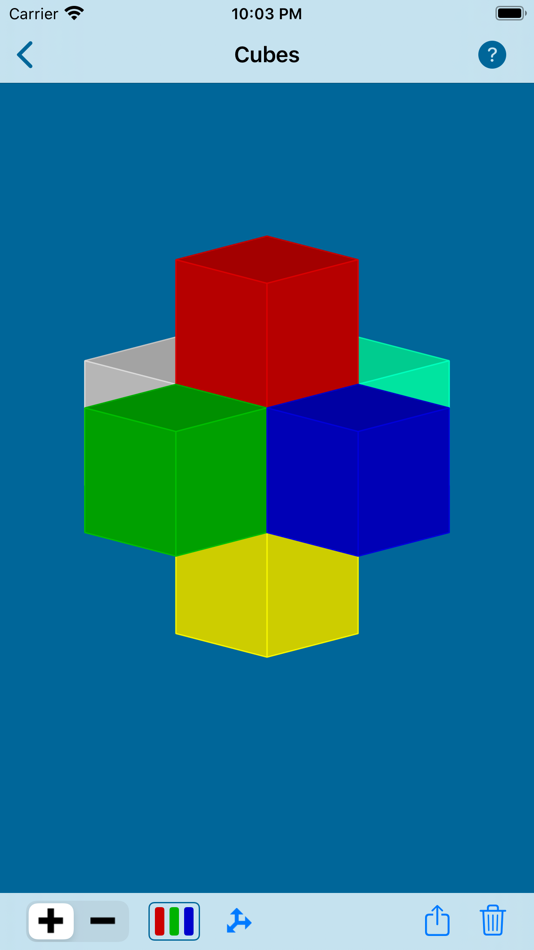 #1. Think 3D (iOS) By: Paul Hangas