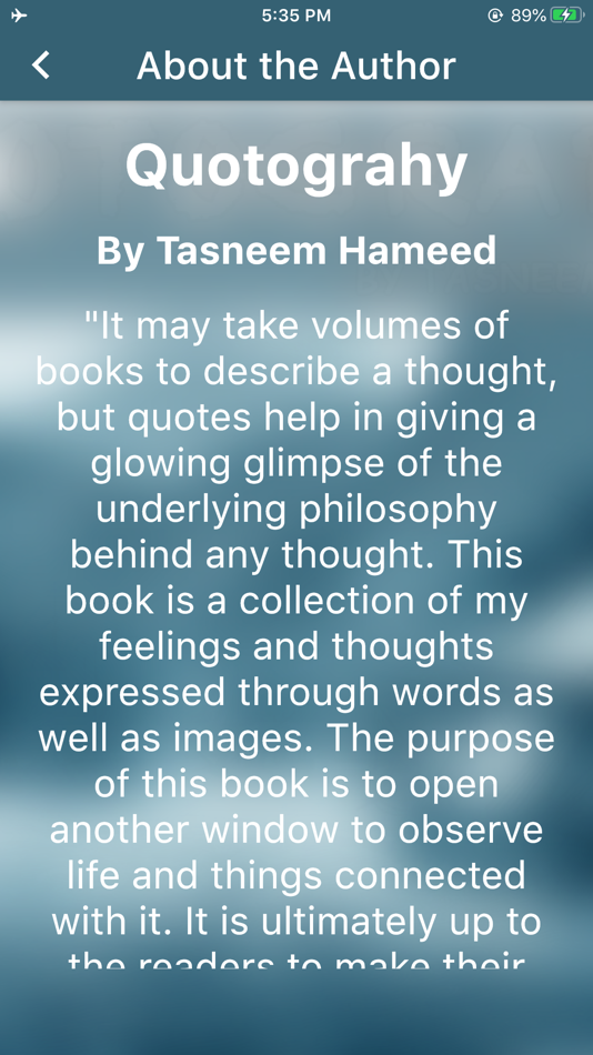 #6. Quotography (iOS) Podle: Kashif Tasneem